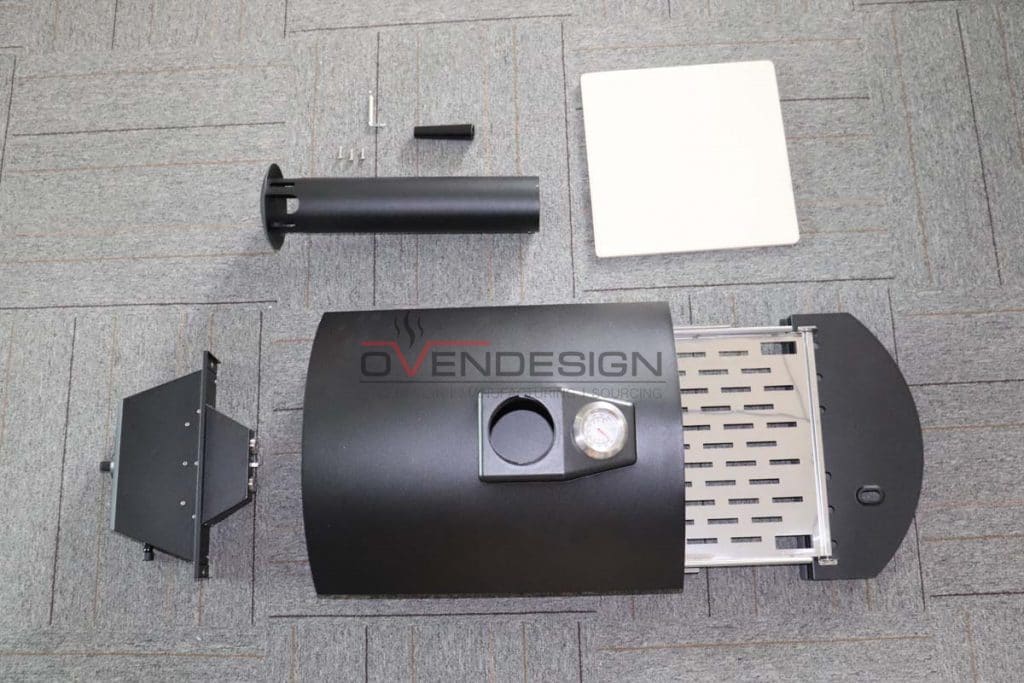 Latest Design Drawer Type Black Spray Process Outdoor Gas Pizza Oven 1 Latest Design Drawer Type Black Spray Process Outdoor Gas Pizza Oven